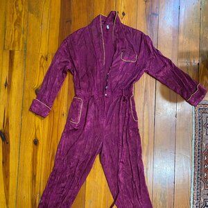 Free People Satin Jumpsuit